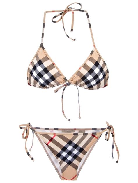 burberry style bikini